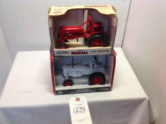 Farmall Cub Tractor, Farmall Super A White Demonstrator CE
