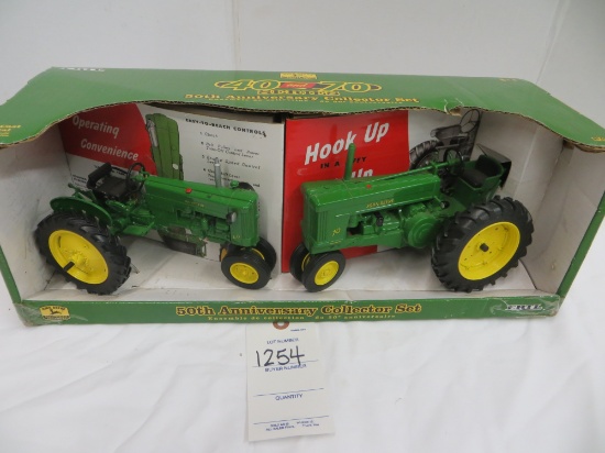 JD 40 & 70 series 50th Anniversary Collector Set  Ertl   1/16 Scale