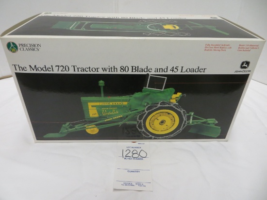 JD Model 720 w/80 blade and 45 loader  Precision Classic #18