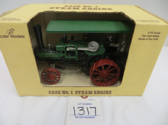 Case No.1 Steam Engine in box w/man  Scale Model
