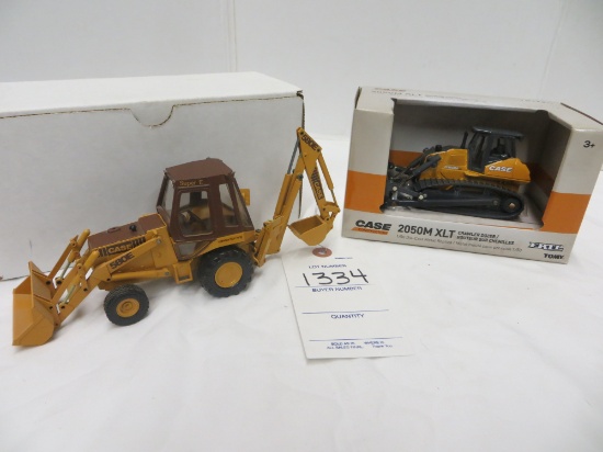 Case 2050M XLT & Case 580E Super E   1/50 Scale
