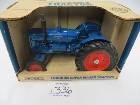 Fordson Super Major Tractor old box discolored