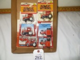 2 Deutz-Allis 8030, 4 more Deutz Allis 1 w/loader  1/64 scale
