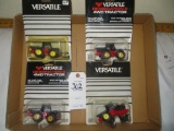4 Versatile 4WD tractors  2 836, 876, 846   1/64 scale