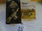 White gold tractor & New Holland baler gold 50th Anniversary