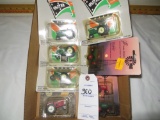 8 pc Oliver and Cockshutt tractors some Farm Progress Show w/64 scale