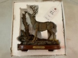 Morning Harvest Ducks Unlimited Whitetail Sculpture