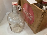 4 Coca-Cola  1 Gal Glass Jugs in case