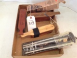3 Turkey calls w/1 gun cleaner, 1 homemade call, Lynch's & H.S Strut