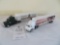1993 Holiday Edition White -New Idea Semi and trailer and WINT toys semi an