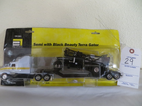 Semi w/Black Beauty Terra Gator, Ertl