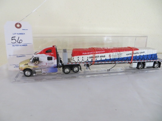 J.J. Keller Publishing  & Services  Kenworth semi and trailer