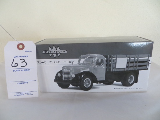 KB-8 stake Truck Gear International  1/34 Scale Metal Replica, 1st Gear
