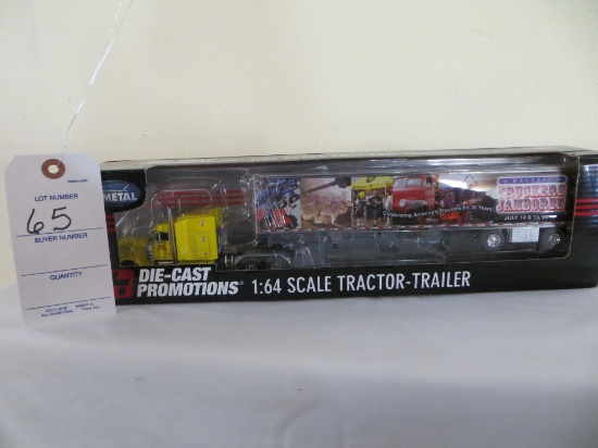 Walcott Truckers Jamboree July 14 & 15 2011  1:64 Scale Traictor Trailer