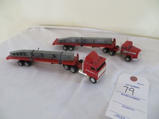 Ertl Steel hauler Semi and Trailer (2)