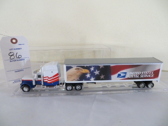 United States Postal Service  Peterbilt Semi and Trailer