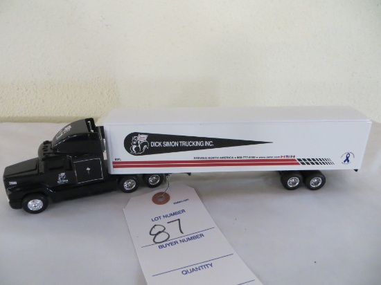 Dick Simon Child Abuse Ribbon Semi and Trailer