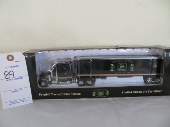 Peterbilt Tractor Trailer John Deer 160 Anniversary Semi and trailer