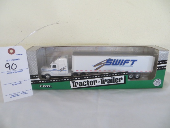 Swift Tractor Trailer Die Cast Metal 1/64 scale