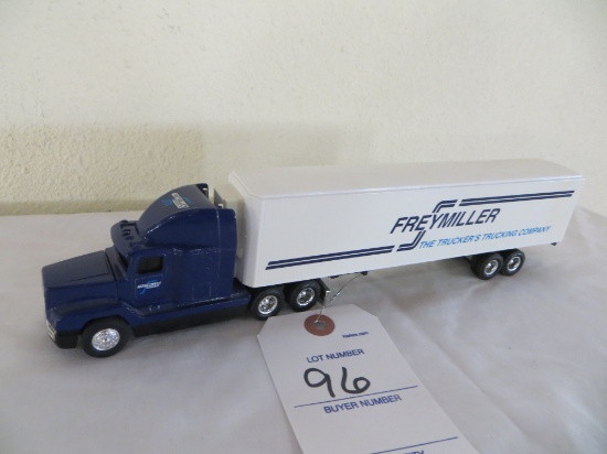 Freymiller Trucking Company semi and trailer