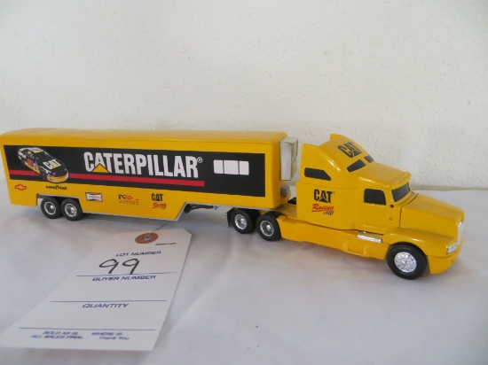 Caterpillar Racing Semi and Trailer