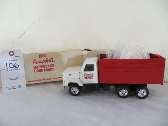 1987 Mint condition Campbell's Soup grain truck