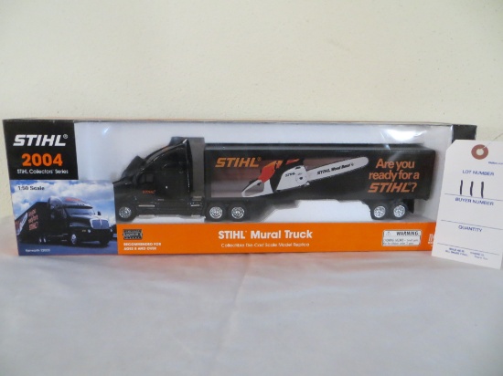 Norscot Scale models 1:50 scale Stihl Mural truck 2004 Collectors series