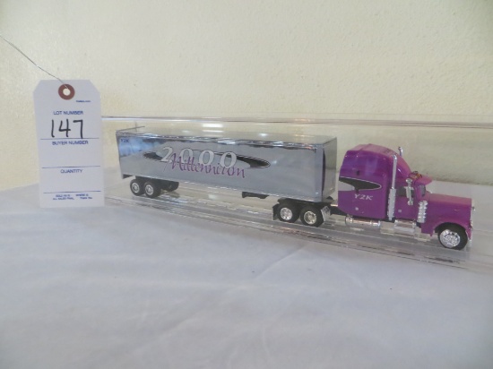 2000 Millennium Y2K semi and trailer