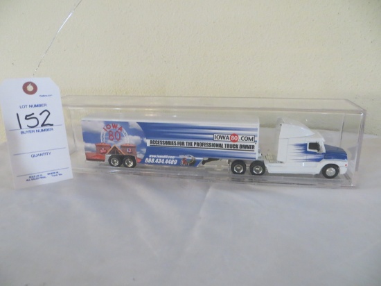 Iowa 80 Porfessional Truck Driver semi and trailer