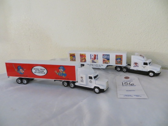 Captain Crunch 1995/1996 Quaker Limited edition  Cedar Rapids Iowa (2)