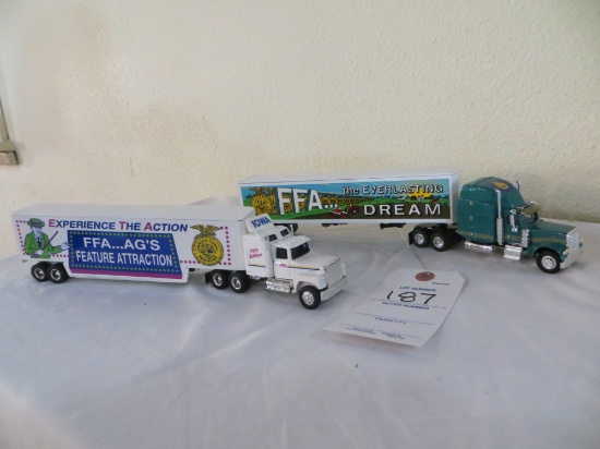 Peterbilt 379 Conventional Semi Bank  Limited Edition and FFA Ag's Iowa h e