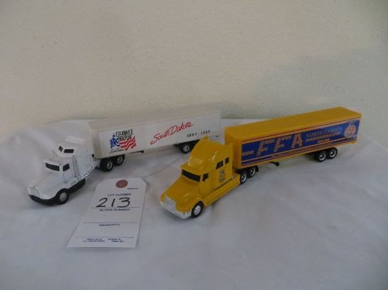 AgOne Kenworth and 1993 A White -New idea Christmas limited edition