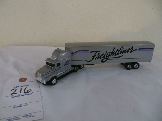 Freightliner Semi and trailer