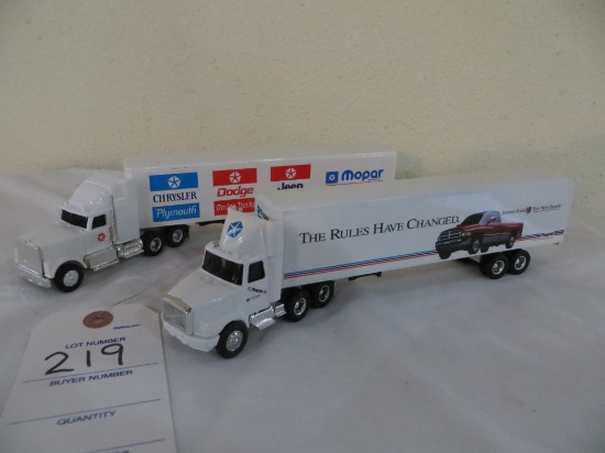 Mopar Chrysler Corporation Semi and Trailer (2)