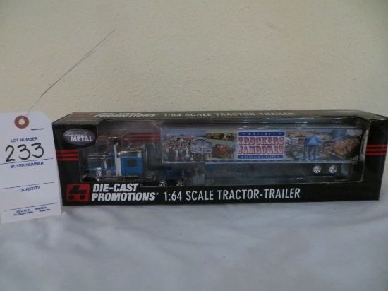 Walcott Truckers Jamboreer 30th Anniversary Semi and Trailer
