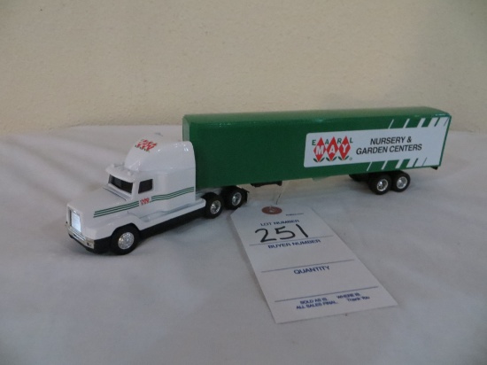 Earl May Garden & Nursery Centers semi and trailer