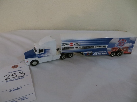 Iowa 80.com Professional truck driver semi and trailer