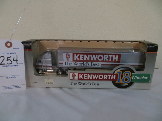 Kenworth 18 wheeler semi and trailer
