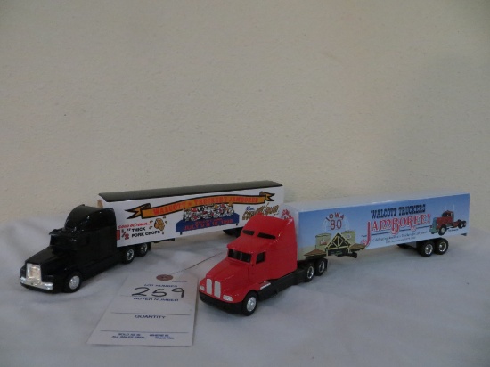 Iowa 80 Walcott Truckerrs Jamboree 20th Anniversary 1998 and 1999 Semi and