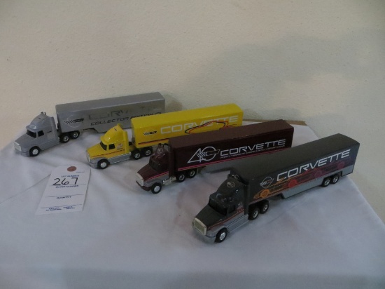Corvette Semi and Car transport trailer (4)