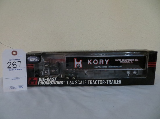 Kory Farm Equipment Div Manlius Il Semi and trailer