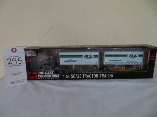 R&L Carriers Jet Service Semi and pup trailers Series II