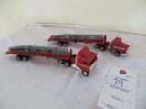 Ertl Steel hauler Semi and Trailer (2)