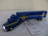 1995 Farm Progress Show Terre Haute, Indiana semi and trailer