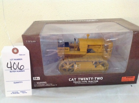 Cat Twenty Two Track Type Tractor Caterpillar - Morscot Scale Models