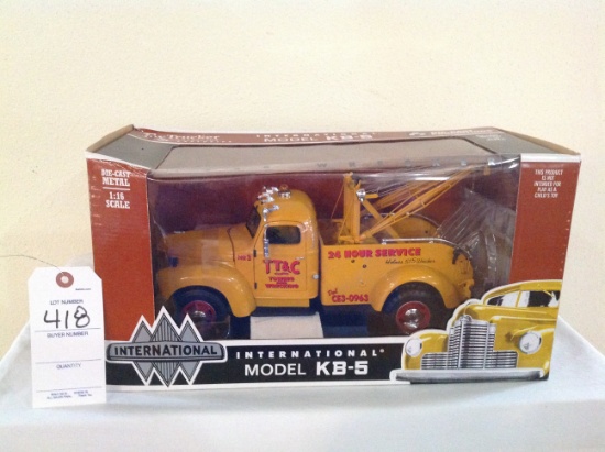 Die Cast Promotions International Model KB-5 Toy trucker and contractor exc