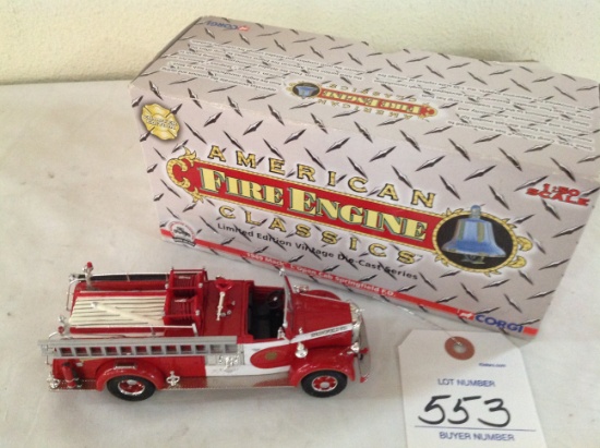 Corgi Charter Edition American Fire Engine