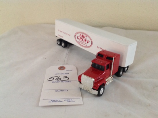 Etrl Ford Cab with Trailer semi ABC Groff