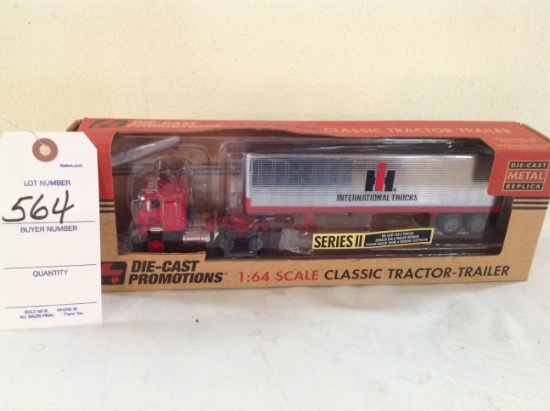 Die-Cast Promotions 1/64 Scale Series II IH Cab and Trailer