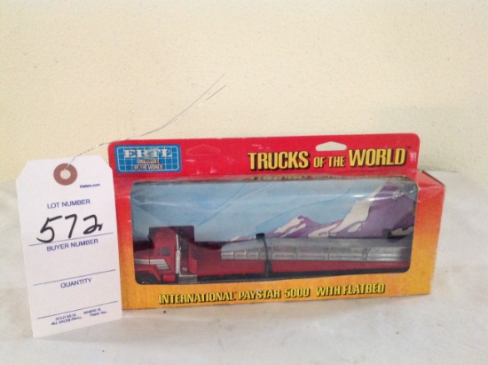 Etrl Trucks of the World 1/64 Scale International Paystar 5000 with Flatbed